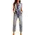 Macacão Jeans Forum com Cinto Azul Feminino - Imagem 1
