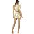 Short Colcci Short Metalizado V23 Dourado Feminino - Imagem 4