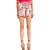 Short Linho Forum Estampado Comfort P23 Bege Feminino - Imagem 1