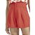 Short Forum Linho V23 Vermelho Feminino - Imagem 4