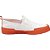 Tênis Colcci Fiji Branco e Laranja Feminino - Imagem 3