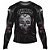 Rash Guard Venum Skull and Roses - Manga Longa - Imagem 1