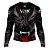 Rash Guard Venum Lobo Nightmare Manga Longa Preta - Imagem 2