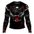 Rash Guard Venum Lobo Nightmare Manga Longa Preta - Imagem 1