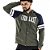 Moletom Everlast Vintage Full Zip com Capuz Verde Masculino - Imagem 3