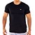 Camiseta Everlast Workout Manga Curta Preta Masculina - Imagem 1