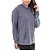Blusa Everlast Manga Longa com Capuz Cinza Feminina - Imagem 2