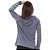 Blusa Everlast Manga Longa com Capuz Cinza Feminina - Imagem 4