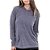 Blusa Everlast Manga Longa com Capuz Cinza Feminina - Imagem 1