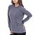 Blusa Everlast Manga Longa com Capuz Cinza Feminina - Imagem 3