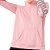 Blusa Everlast Manga Longa com Capuz Rosa Feminina - Imagem 3