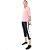 Blusa Everlast Manga Longa com Capuz Rosa Feminina - Imagem 5