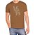 Camiseta Aramis Feixes Marrom Masculino - Imagem 1