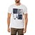 Camiseta Aramis Folha Quadros Branco Masculino - Imagem 1