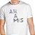Camiseta Aramis Linhas Branco Masculino - Imagem 2