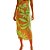 Saia Midi Forum Marrom e Verde Feminino - Imagem 1