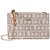 Bolsa Colcci Envelope Logomania Bege Feminino - Imagem 1