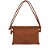 Bolsa Colcci Envelope Textura Caramelo Feminino - Imagem 1