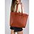 Bolsa Colcci Shopping Bag Elefante Bordô Feminino - Imagem 4
