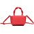 Bolsa Colcci Crossbody Liso Vermelho Feminino - Imagem 1