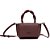 Bolsa Colcci Crossbody Liso Bordô Feminino - Imagem 1
