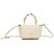 Bolsa Colcci Crossbody Liso Bege Feminino - Imagem 1