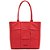 Bolsa Colcci Shopping Bag Liso Vermelho Feminino - Imagem 1