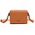 Bolsa Colcci Crossbody Liso Caramelo Feminino - Imagem 1