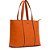 Bolsa Colcci Shopping Bag Texture Laranja Feminino - Imagem 2