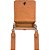 Bolsa Colcci Crossbody Texture Caramelo Feminino - Imagem 3