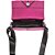 Bolsa Colcci Crossbody Recortes Rosa Feminino - Imagem 3