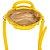 Bolsa Tote Colcci Logo Metal V23 Amarelo Feminino - Imagem 3