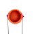 Bolsa Bucket Colcci Matelassê V23 Laranja Feminino - Imagem 3