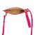 Bolsa Crossbody Colcci Pesponto V23 Rosa Feminino - Imagem 3