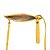 Bolsa Crossbody Colcci Pesponto V23 Amarelo Feminino - Imagem 3