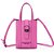 Bolsa Camera Bag Colcci V23 Rosa Feminino - Imagem 1