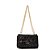Bolsa Crossbody Colcci Elegance Paetê V23 Preto Feminino - Imagem 1