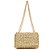 Bolsa Crossbody Colcci Elegance Paetê V23 Ouro Feminino - Imagem 1
