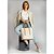 Bolsa Shopping Colcci Monograma V23 Marinho Feminino - Imagem 4