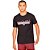Camiseta Acostamento Elastano Preto Masculino - Imagem 1