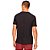 Camiseta Acostamento Elastano Preto Masculino - Imagem 2
