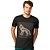 Camiseta Acostamento Casual Wolf Preto Masculino - Imagem 1