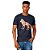 Camiseta Acostamento Casual Marinho Masculino - Imagem 1