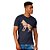 Camiseta Acostamento Casual Marinho Masculino - Imagem 2