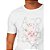 Camiseta Acostamento Flower P23 Branco Masculino - Imagem 2