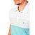 Camisa Polo Acostamento Bicolor P23 Branco Masculino - Imagem 2