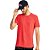 Camiseta Acostamento Elastan Bordado V23 Vermelho Masculino - Imagem 1