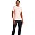 Camiseta Acostamento Casual Basic V23 Rosa Masculino - Imagem 2