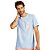 Camiseta Acostamento Wash V23V Azul Masculino - Imagem 1
