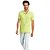 Camisa Polo Acostamento Listras V23 Verde Masculino - Imagem 2